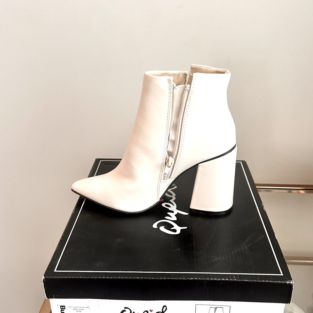 White Booties